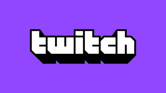 logo twitch sur fond violet