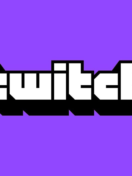 logo twitch sur fond violet